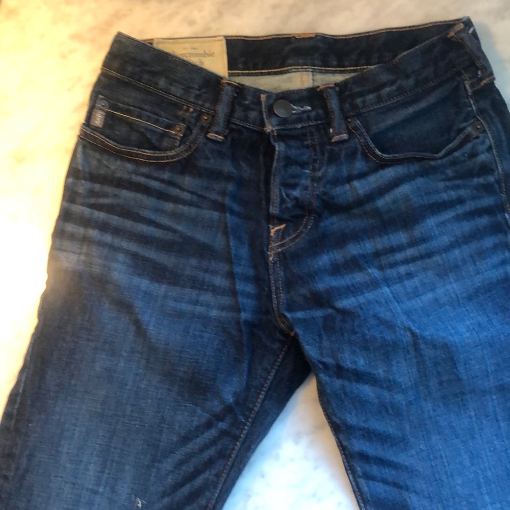 Abercrombie & Fitch Classic Straight mens jeans 28x30 Button Fly